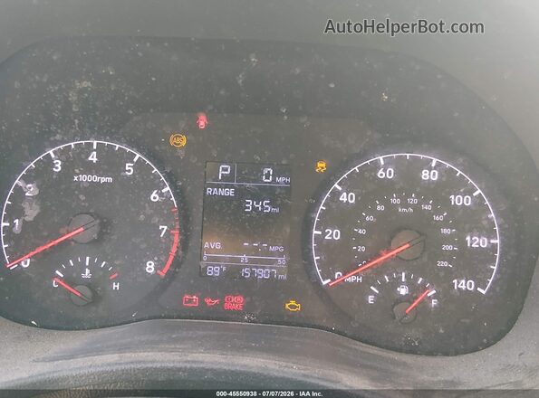 3KPC24A33JE008691 2018 HYUNDAI ACCENT Silver Հետևի նստատեղերի տեսք