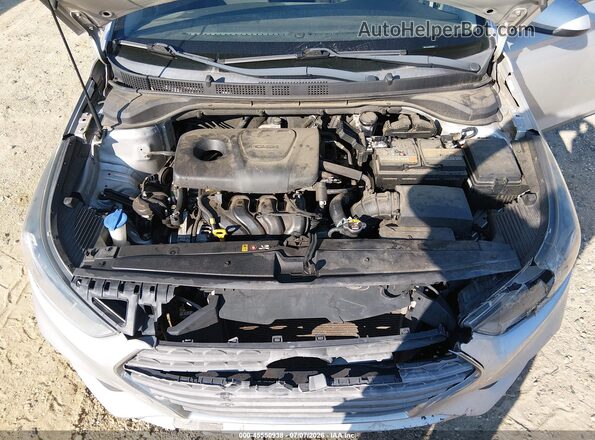 3KPC24A33JE008691 2018 HYUNDAI ACCENT Silver Հետևի տեսք