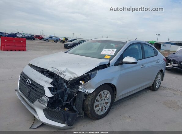 3KPC24A33JE012238 2018 HYUNDAI ACCENT Silver Front left