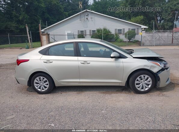 3KPC24A33JE034451 2018 HYUNDAI ACCENT Gold უკანა სალონის ხედი