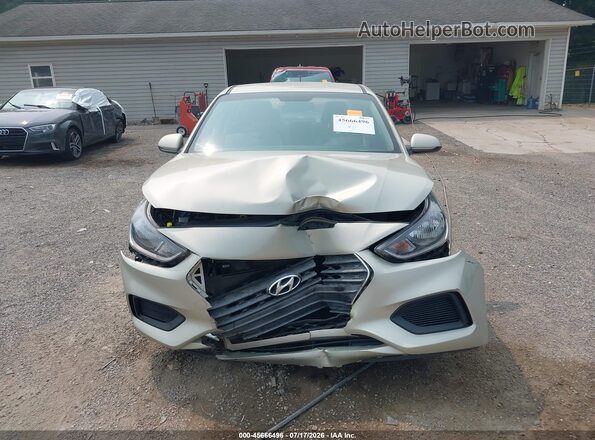 3KPC24A33JE034451 2018 HYUNDAI ACCENT Gold ხელსაწყოთა პანელის ხედი