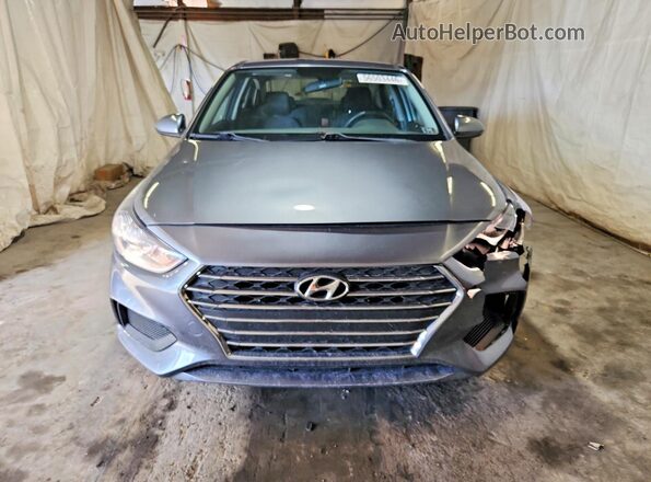 3KPC24A33KE039327 2019 HYUNDAI ACCENT Silver წინა ხედი