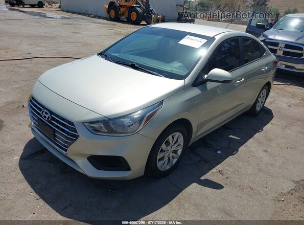 3KPC24A33KE069525 2019 HYUNDAI ACCENT Champagne Передняя левая четверть