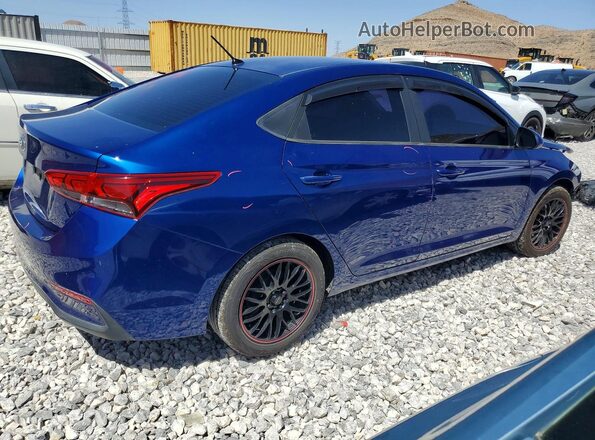 3KPC24A33KE071386 2019 HYUNDAI ACCENT Blue Trasero derecho