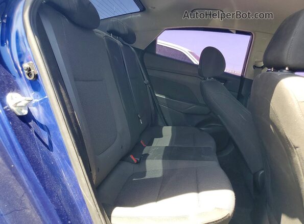 3KPC24A33KE071386 2019 HYUNDAI ACCENT Blue Vista de los asientos traseros