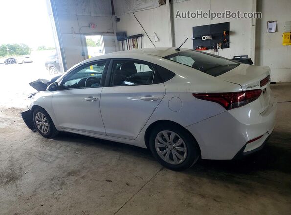 3KPC24A34JE010594 2018 HYUNDAI ACCENT White Rear left
