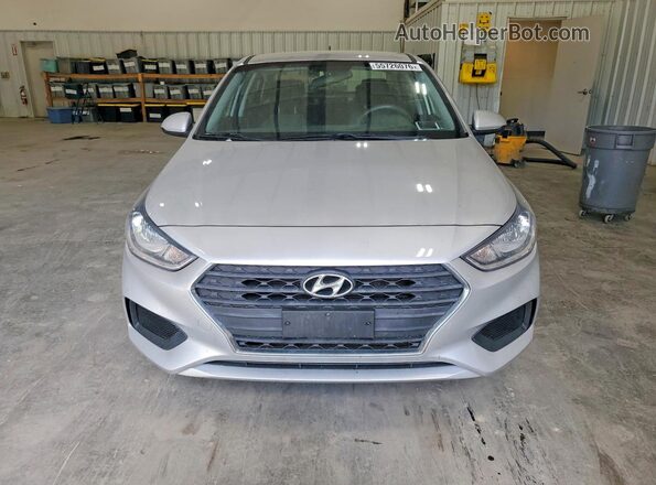 3KPC24A34JE021675 2018 HYUNDAI ACCENT Gray Вид спереду