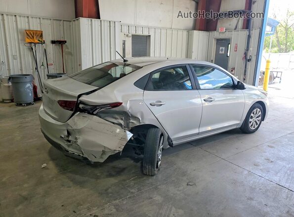 3KPC24A34JE021675 2018 HYUNDAI ACCENT Gray Задня права чверть