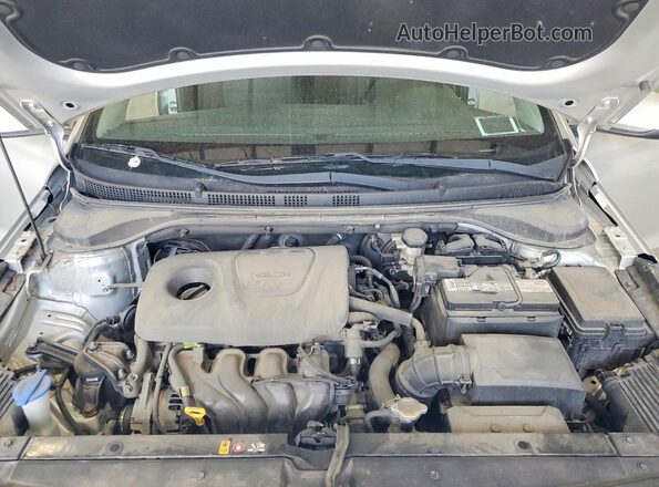 3KPC24A34JE021675 2018 HYUNDAI ACCENT Gray Вид задньої частини салону