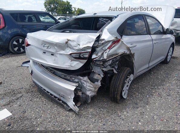 3KPC24A34KE053706 2019 HYUNDAI ACCENT Silver Front view