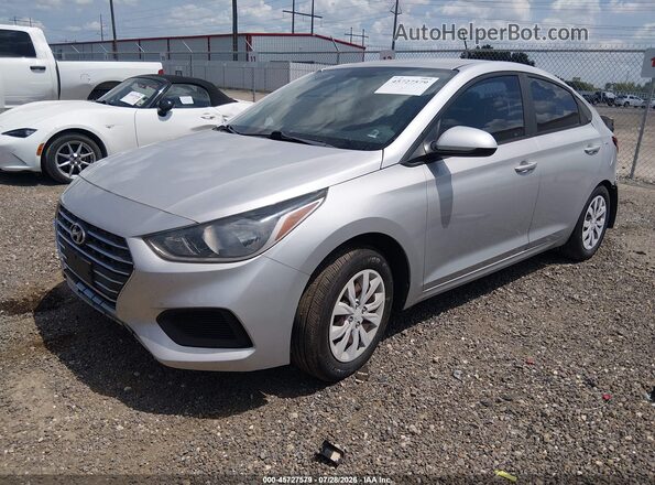 3KPC24A34KE053706 2019 HYUNDAI ACCENT Silver Front left