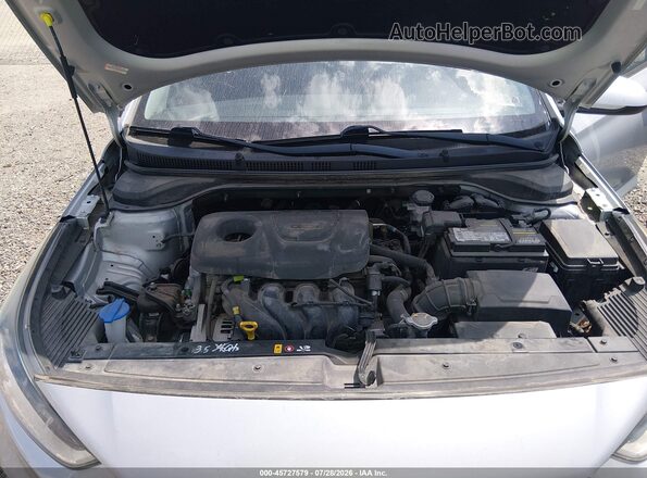 3KPC24A34KE053706 2019 HYUNDAI ACCENT Silver Rear view