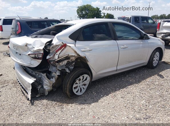 3KPC24A34KE053706 2019 HYUNDAI ACCENT Silver Rear right