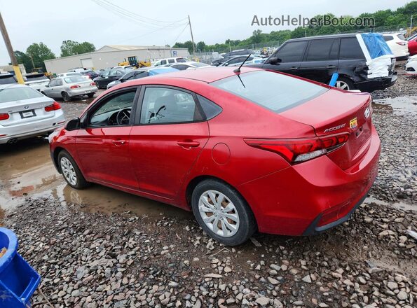 3KPC24A34KE056721 2019 HYUNDAI ACCENT Red Հետևի ձախ