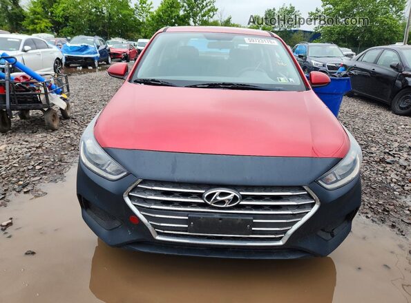 3KPC24A34KE056721 2019 HYUNDAI ACCENT Red Դիմացի տեսք