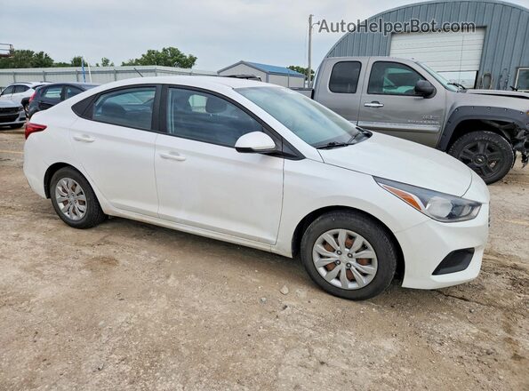 3KPC24A34KE058890 2019 HYUNDAI ACCENT White Передня права чверть