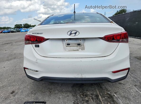 3KPC24A34KE077018 2019 HYUNDAI ACCENT Белый Вид сзади