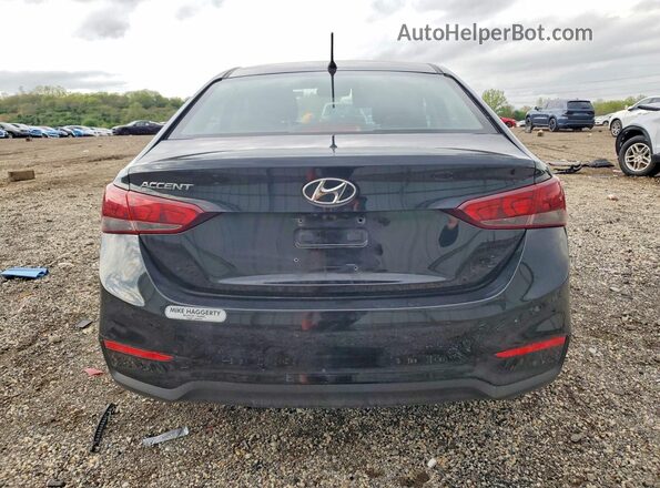 3KPC24A35JE012645 2018 HYUNDAI ACCENT Black Հետևի տեսք