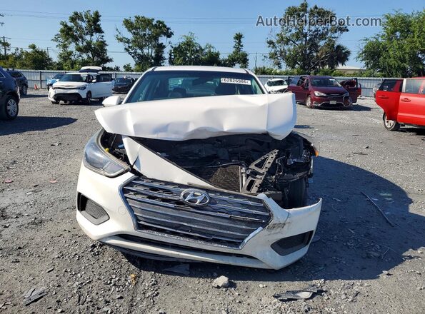 3KPC24A35KE061796 2019 HYUNDAI ACCENT White Դիմացի տեսք