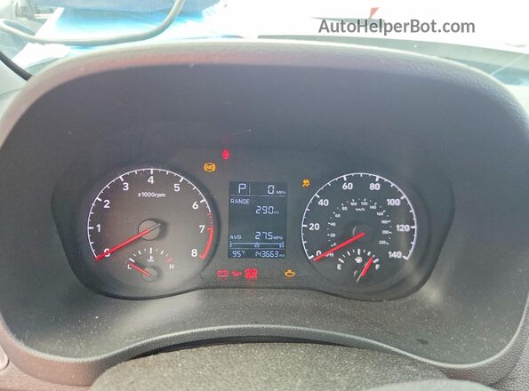 3KPC24A35KE061796 2019 HYUNDAI ACCENT White Սարքավորումների վահանակի տեսք