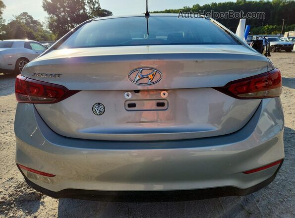 3KPC24A35KE061975 2019 HYUNDAI ACCENT Beige უკანა ხედი