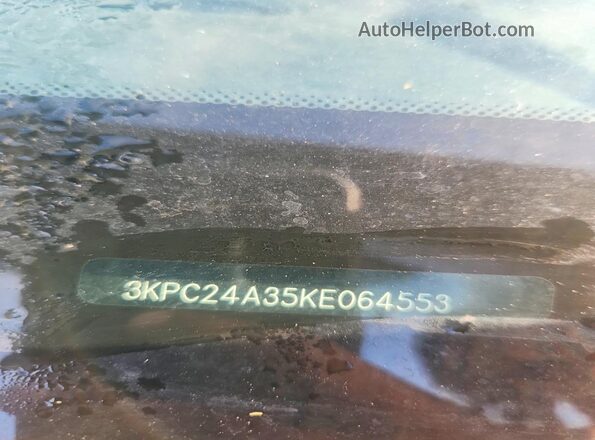 3KPC24A35KE064553 2019 HYUNDAI ACCENT Teal Widok komory silnika