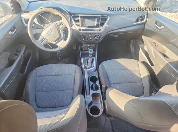 3KPC24A35KE064553 2019 HYUNDAI ACCENT Teal Widok deski rozdzielczej