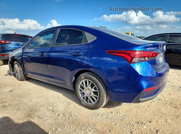 3KPC24A36JE010516 2018 HYUNDAI ACCENT Синий Задняя левая четверть