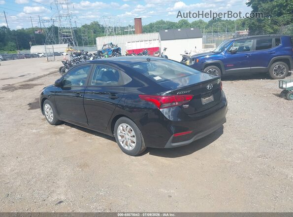 3KPC24A36JE013058 2018 HYUNDAI ACCENT Black Tył lewy