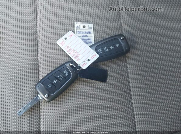 3KPC24A36JE013058 2018 HYUNDAI ACCENT Black Widok deski rozdzielczej