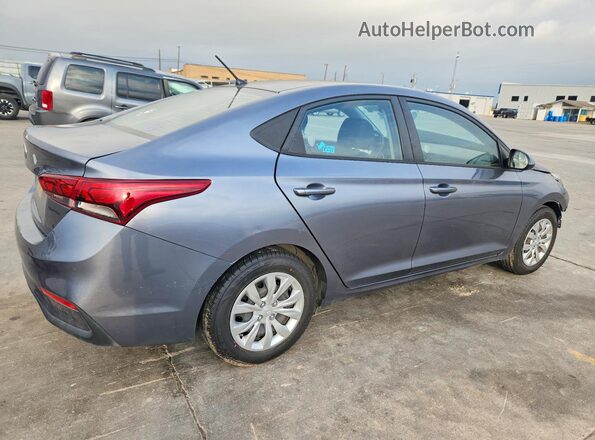 3KPC24A36JE015053 2018 HYUNDAI ACCENT Gray Trasero derecho