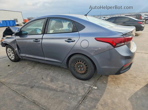 3KPC24A36JE015053 2018 HYUNDAI ACCENT Gray Trasero izquierdo