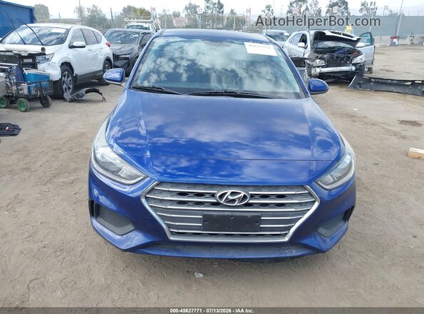 3KPC24A36KE040486 2019 HYUNDAI ACCENT Синий Вид спереди