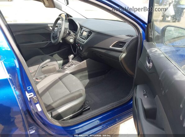3KPC24A36KE040486 2019 HYUNDAI ACCENT Синий Вид салона спереди