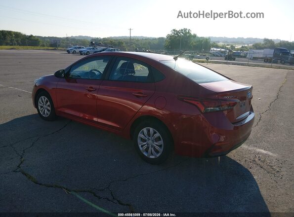 3KPC24A36KE048037 2019 HYUNDAI ACCENT Red უკანა მარცხენა