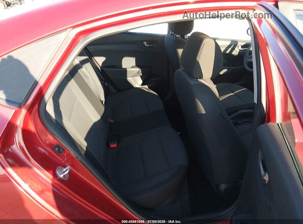 3KPC24A36KE048037 2019 HYUNDAI ACCENT Red VIN კოდის სტიკერის ხედი