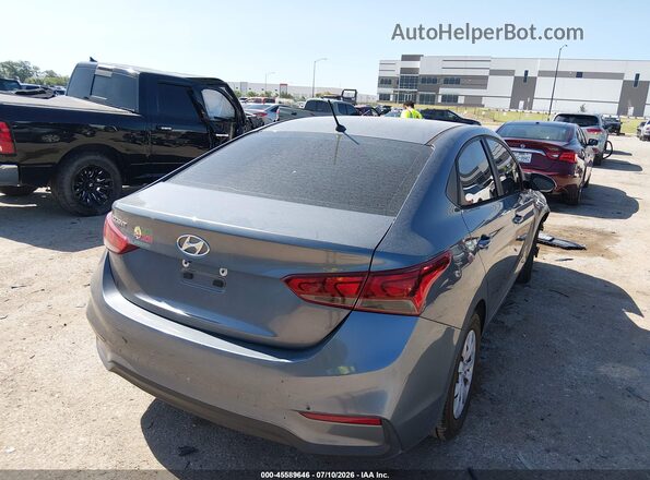 3KPC24A36KE058096 2019 HYUNDAI ACCENT Gray Задня права чверть