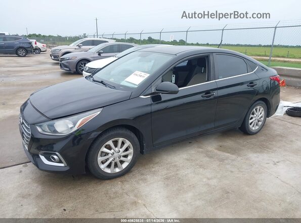 3KPC24A36KE058115 2019 HYUNDAI ACCENT Черный Передняя левая четверть