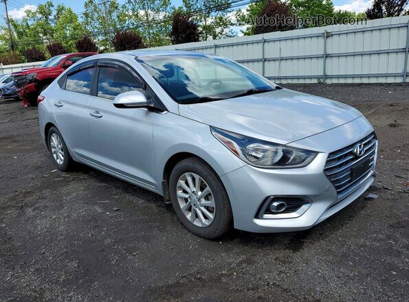 3KPC24A36KE073553 2019 HYUNDAI ACCENT Серебряный Передняя правая четверть