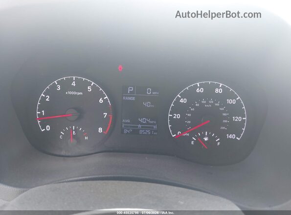 3KPC24A37JE027003 2018 HYUNDAI ACCENT Black Vista de los asientos traseros