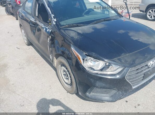 3KPC24A37JE027003 2018 HYUNDAI ACCENT Black Vista frontal
