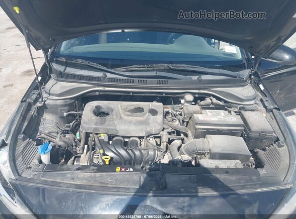 3KPC24A37JE027003 2018 HYUNDAI ACCENT Black Vista trasera