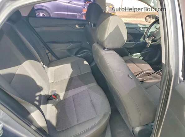 3KPC24A37KE040268 2019 HYUNDAI ACCENT Gray უკანა სავარძლების ხედი