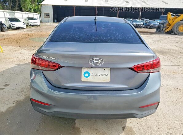 3KPC24A37KE040268 2019 HYUNDAI ACCENT Gray უკანა ხედი