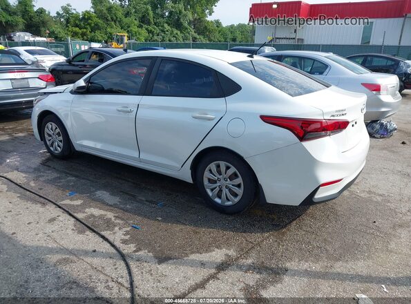 3KPC24A37KE044188 2019 HYUNDAI ACCENT White Rear left