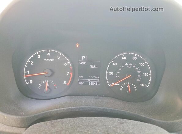 3KPC24A37KE050539 2019 HYUNDAI ACCENT Серый Вид щитка приборов