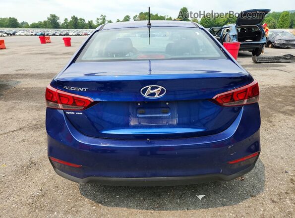 3KPC24A38JE013899 2018 HYUNDAI ACCENT Blue Vista trasera