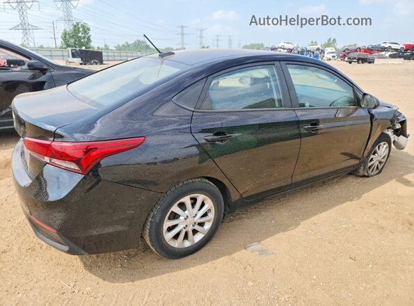 3KPC24A38JE016933 2018 HYUNDAI ACCENT Black Rear right
