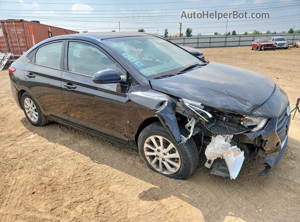 3KPC24A38JE016933 2018 HYUNDAI ACCENT Black Front right