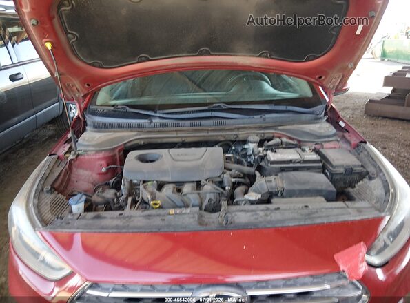 3KPC24A38KE040053 2019 HYUNDAI ACCENT Burgundy Հետևի տեսք